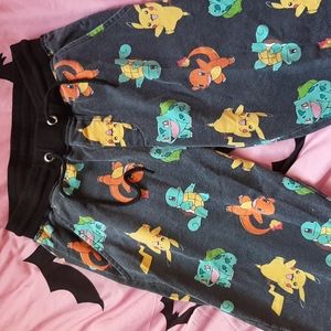 HOT TOPIC pokemon jogger track pants medium